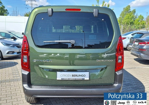 Citroen Berlingo cena 112700 przebieg: 3, rok produkcji 2024 z Ząbkowice Śląskie małe 379
